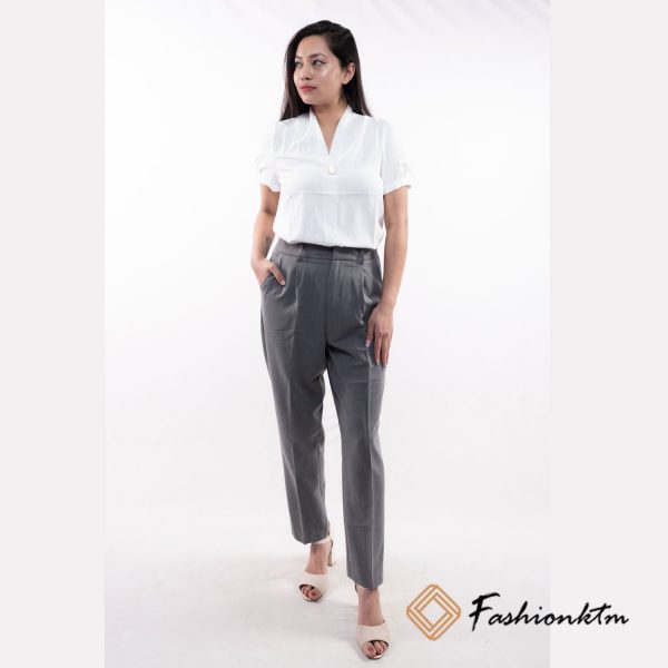 Grey Office Pant