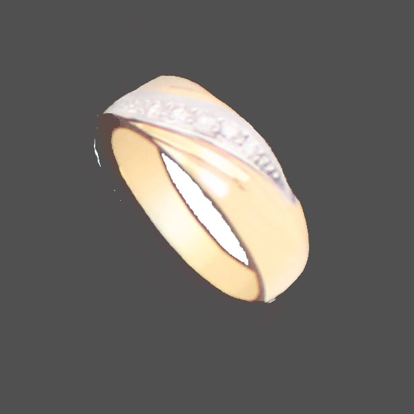 Diamond Ring Cross design