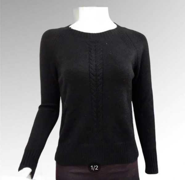 Knitted Front Sweater For Women