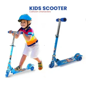 Kids Foldable Cartoon Scooter